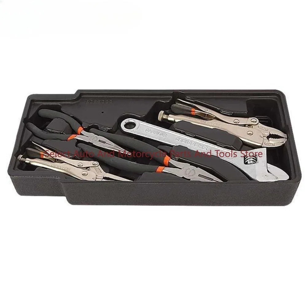 5-Piece Movable Wrench Powerful Pliers Combination Hardware Tools