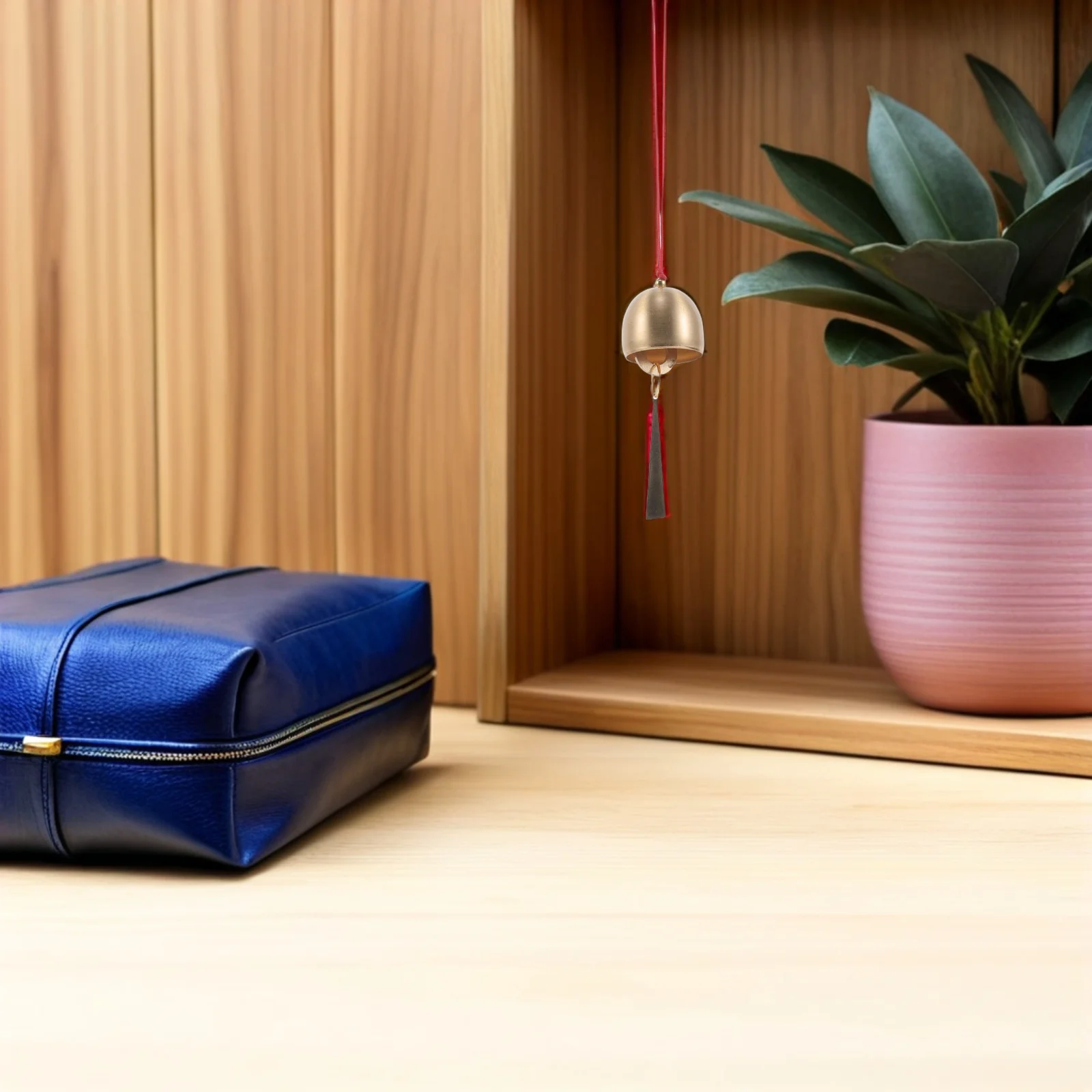 

Copper Bell Wind Chime Vintage Hanging Pendant For Outdoor Indoor Decor Feng Shui Christmas Tree Decoration Metal Craft