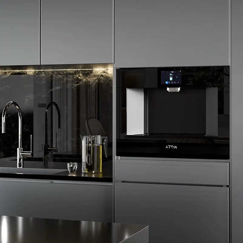 Built-in Home Drinking Water System - RO Filtration, 3s Instant Hot, Ice Water & Programmable Coffee Brewing