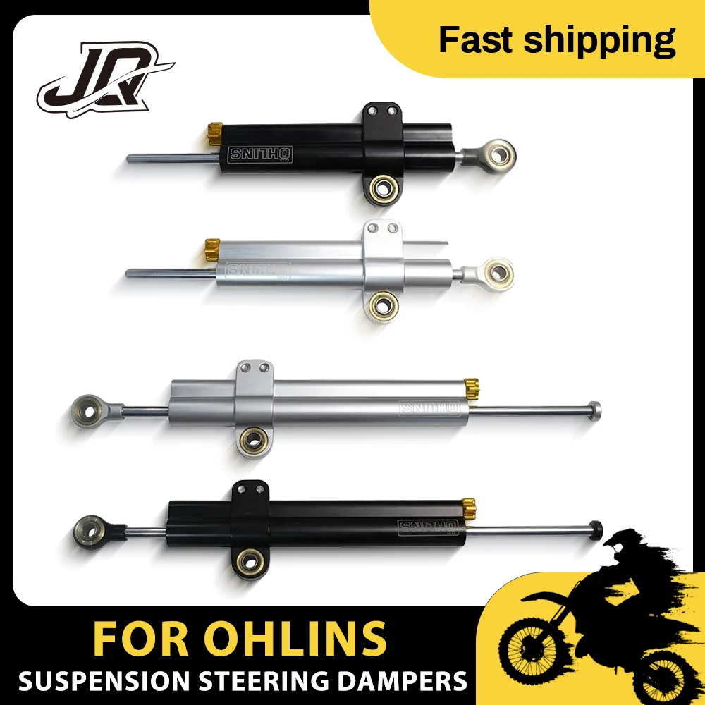 

Suspension Steering Dampers For Ohlins Yamaha YZF-R3 YZF-R6 TDR 250 CS3C CS5 SR1SR125 XJR1300 Kawasaki MT07 MTO9 ZX6R 260/365MM