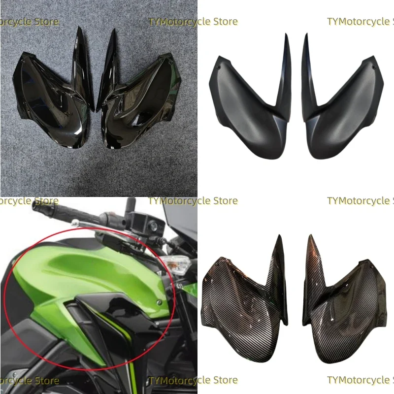 

Motorcycle Tank Front Cover Motor Protection Panel Trim Fairing Cowl Side Gas Guard Fit For Kawasaki Z 900 Z900 2017 2018 2019