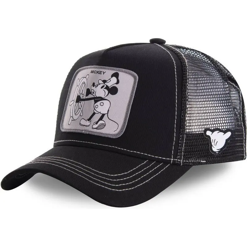 Disney Stijlen Anime Cartoon Snapback Katoenen Baseball Cap Mannen Vrouwen HipHop Vader Hoed Trucker Mesh Hoed Dropshipping Kawaii Caps