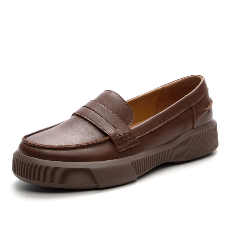 DRKANOL 2024 Big Size 35-43 Donna Slip On Mocassini Scarpe basse basse Primavera Autunno Tacco piatto poco profondo Comfort Casual Scarpe singole