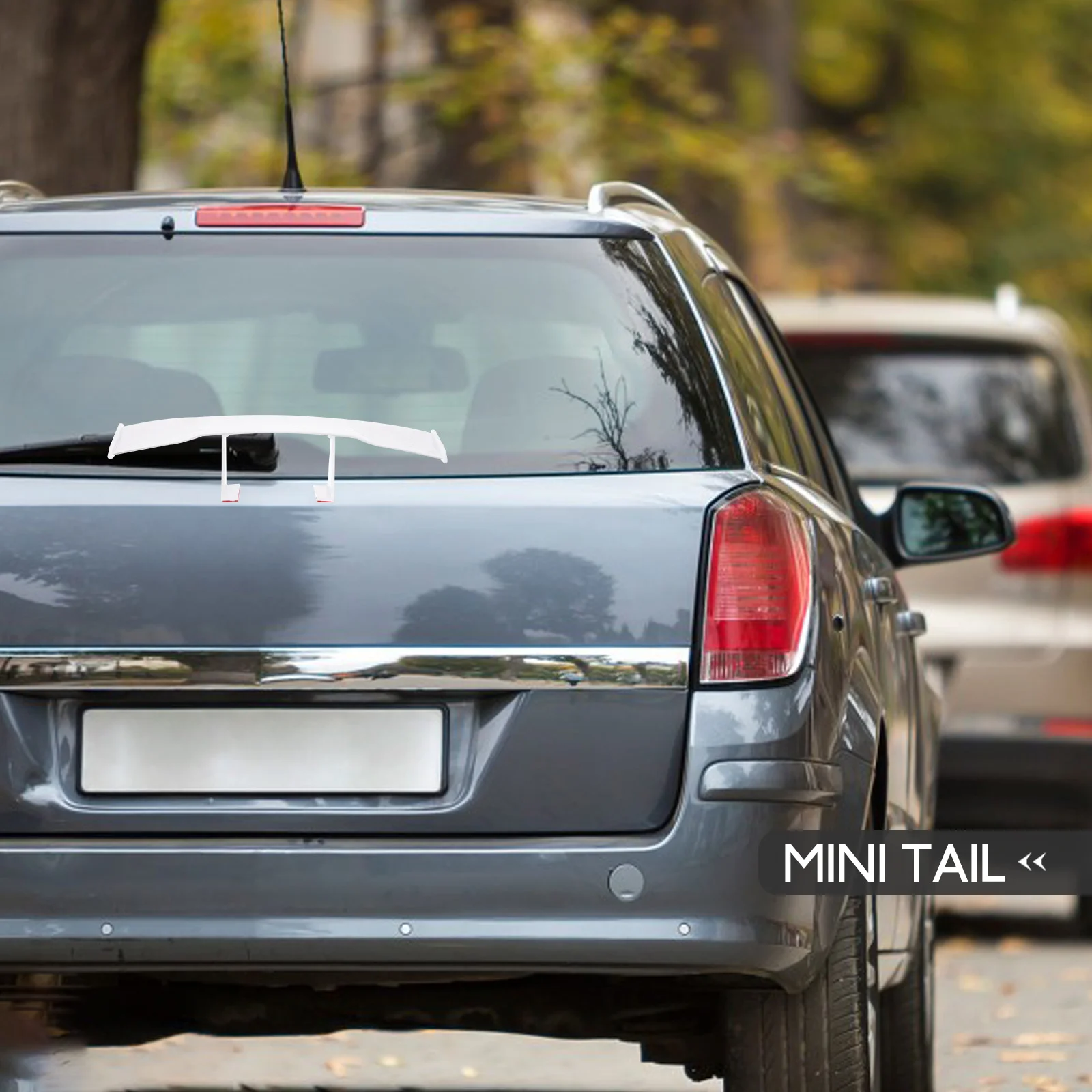 Маленький спойлер Крыло Мини-задний спойлер для автомобиля Легкий Frp Универсальные внешние аксессуары Хвостовое крыло багажника