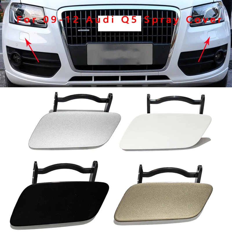 

Front Bumper Headlight Washer Cover Cap Headlamp Spray Nozzle For 08-12 Audi Q5 Accessories 8R0955275 8R0955276