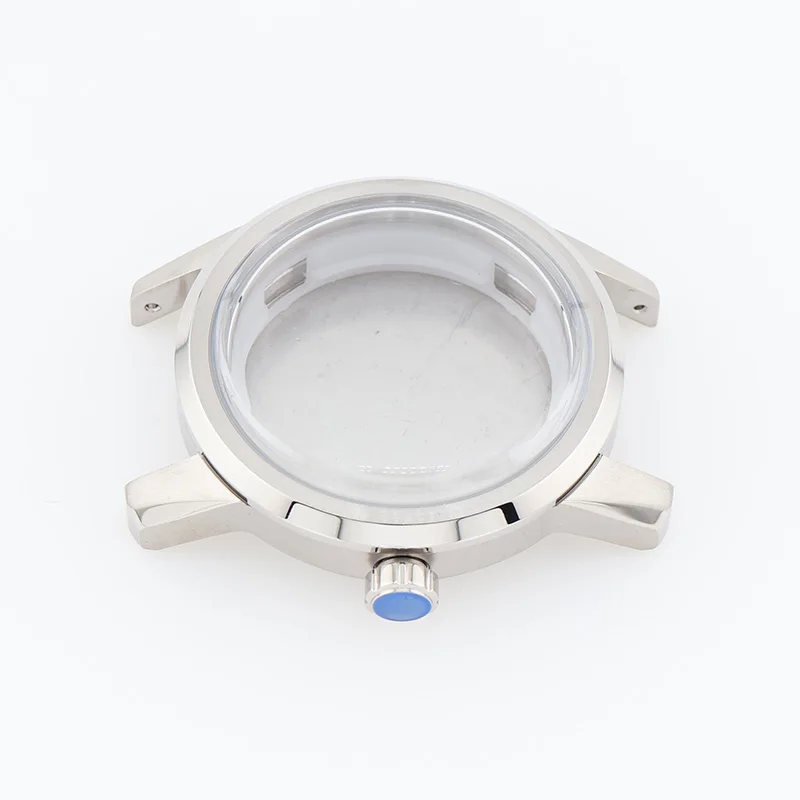 

40mm Mens Watch Case 316L Stainless Steel for King Mod SJE089J1 NH35 NH36 Brushed with Polished Sides