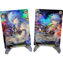 Hololive ws cartão de coleção, anime brinquedo, ahhimati, suzuki, assinatura, douramento, cor, arco-íris, flash, textura uv, presentes