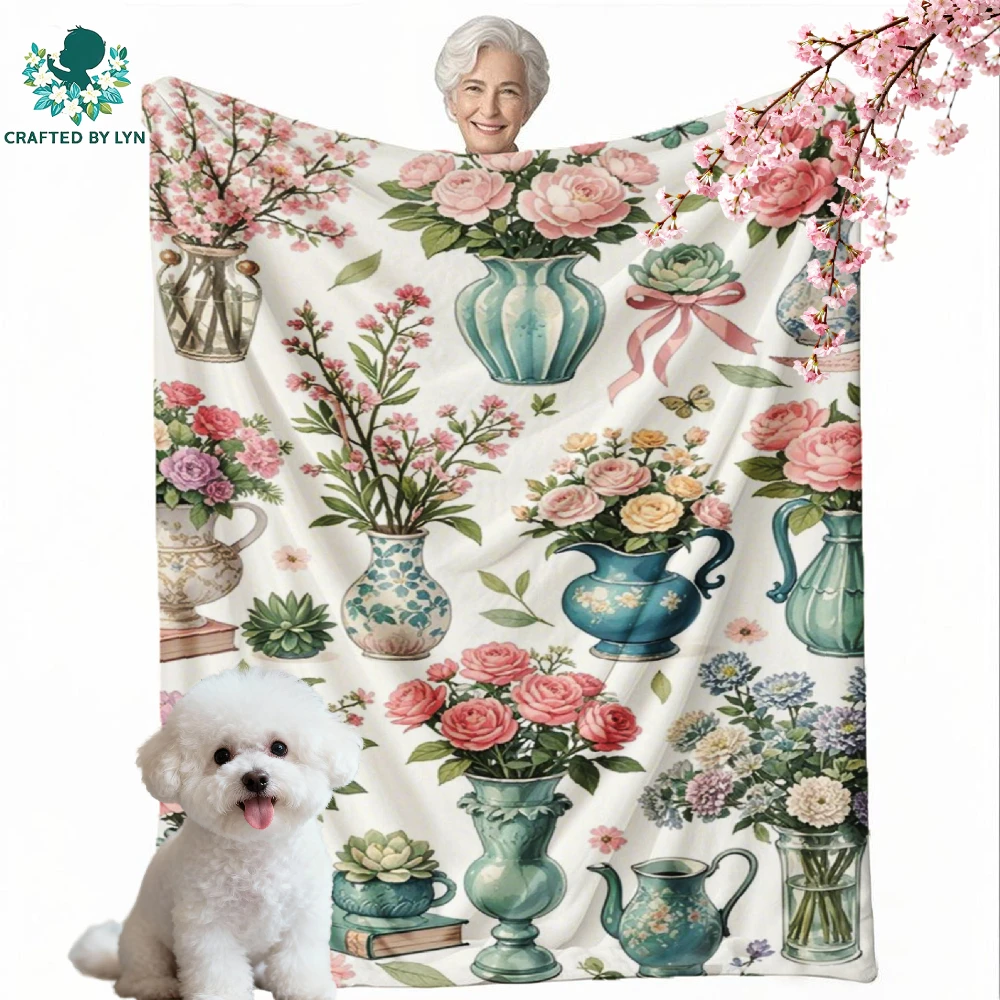 

Flannel | Flowers,Animal,Constellation,Festive Gift Selectio | Soft and delicate | Keep warm | Room Decor Blanket, Camping Stuff