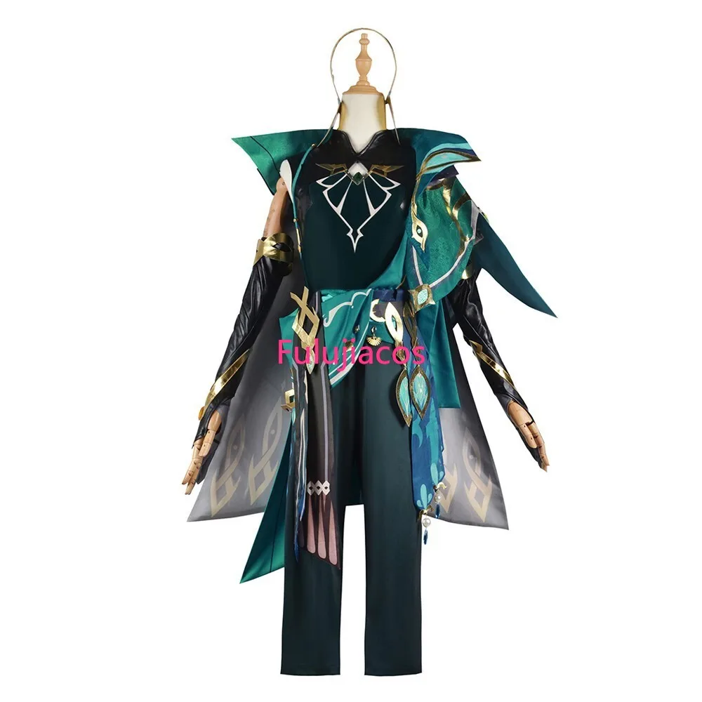 

Fulujiacos Alhaitham Cosplay Costume Full Set Outfits Halloween Party