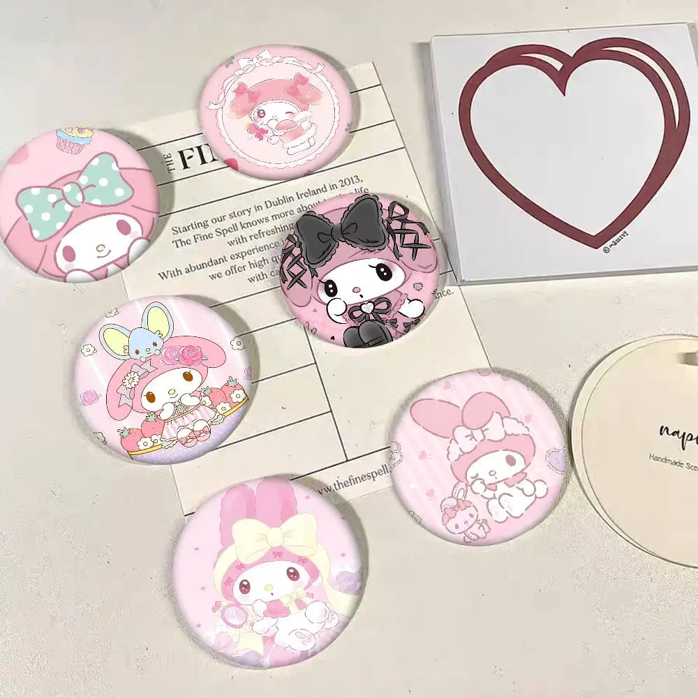 Cartoon My M-Melody Round Badges Can Be Used To Decorate Clothes And Backpack Pins