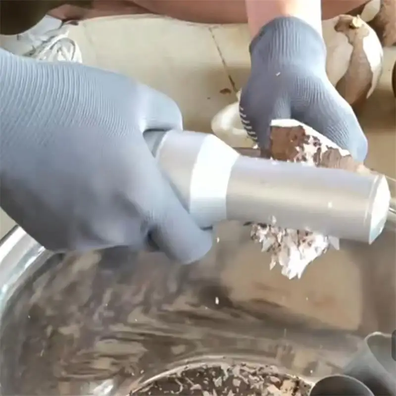 Máquina Eléctrica para Pelar Coco, Taro, Piña, Frutas y Verduras, 80W