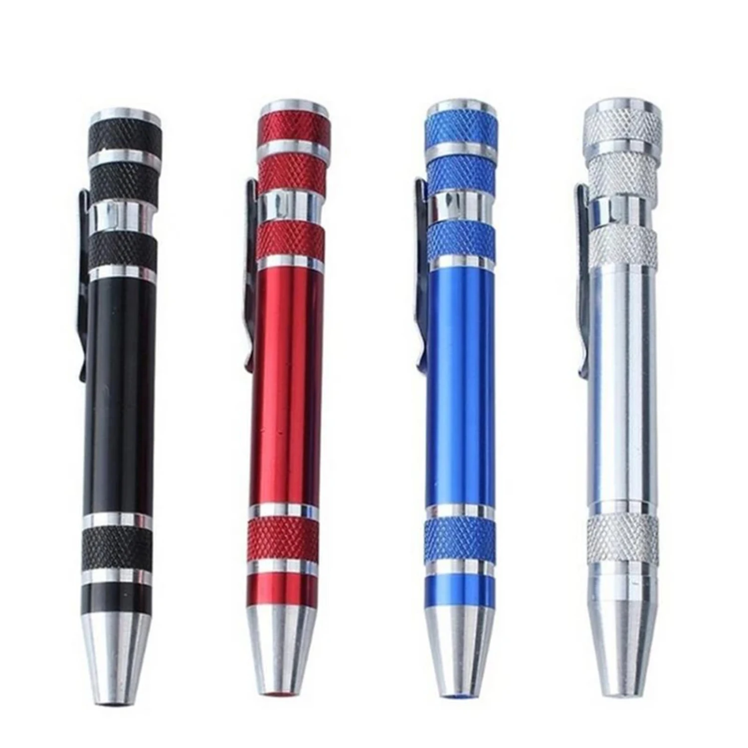 Compact and Reliable Essential 8 in 1 Precision Mini Screwdriver Pen Set - Ideal for Home Repairs and DIY Projects. Portable and