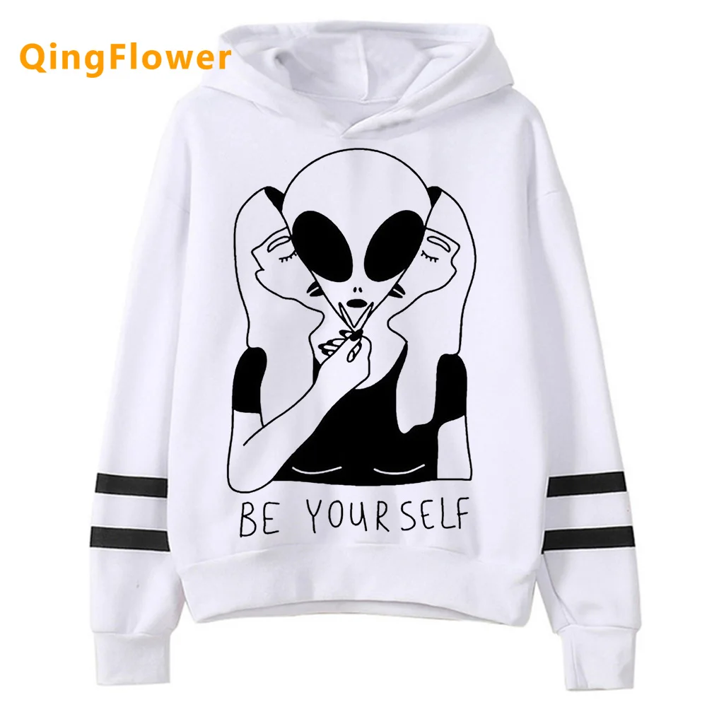 Alien hoodies women gothic long sleeve top tracksuit women 90s pulls