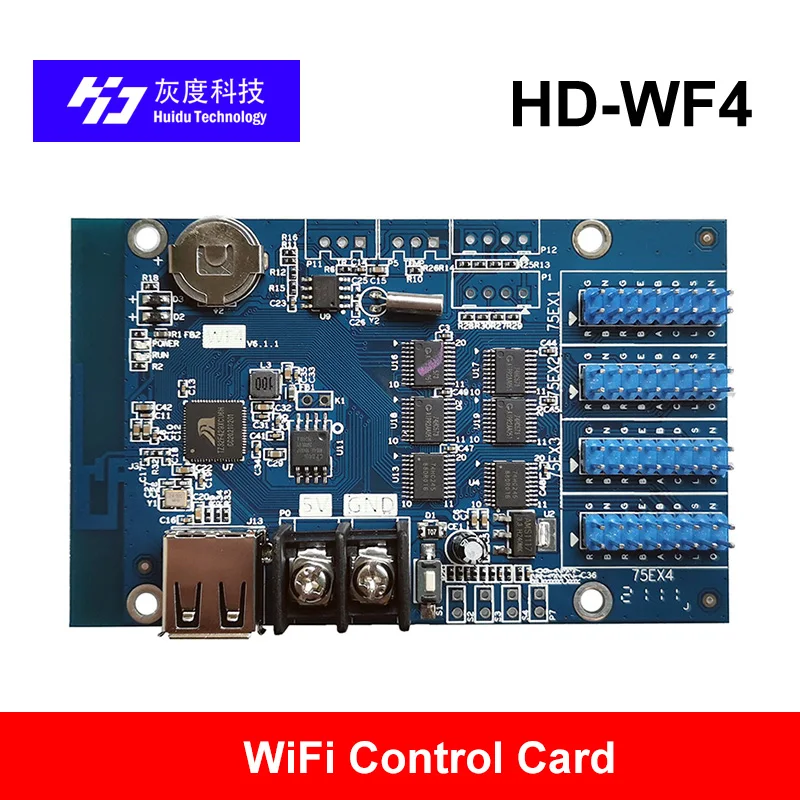 El controlador WF4: Una solución eficiente para pantallas LED de alta calidad