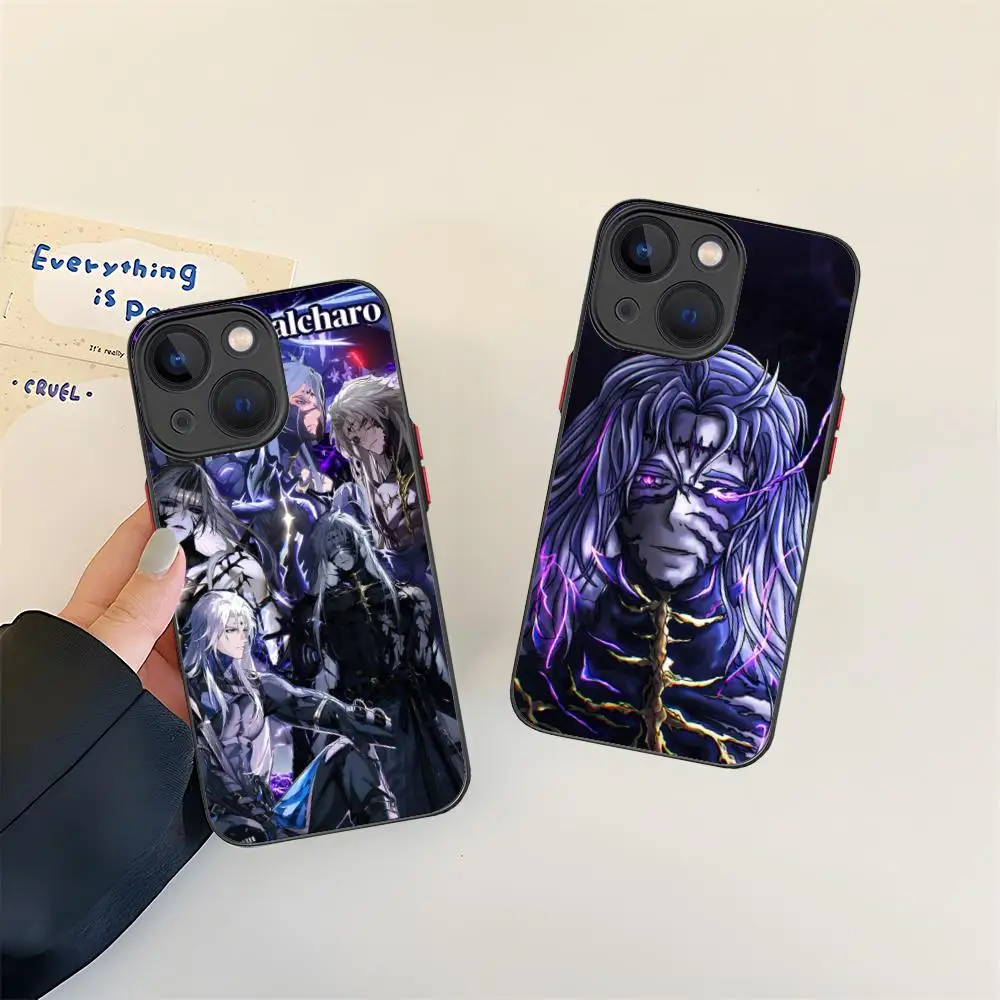 Wuthering Waves Calcharo Phone Case for iPhone 17 16 15 14 13 12 11 X XR XS 8 7 Pro Max Plus Mini Colour Silicone Cover Cover