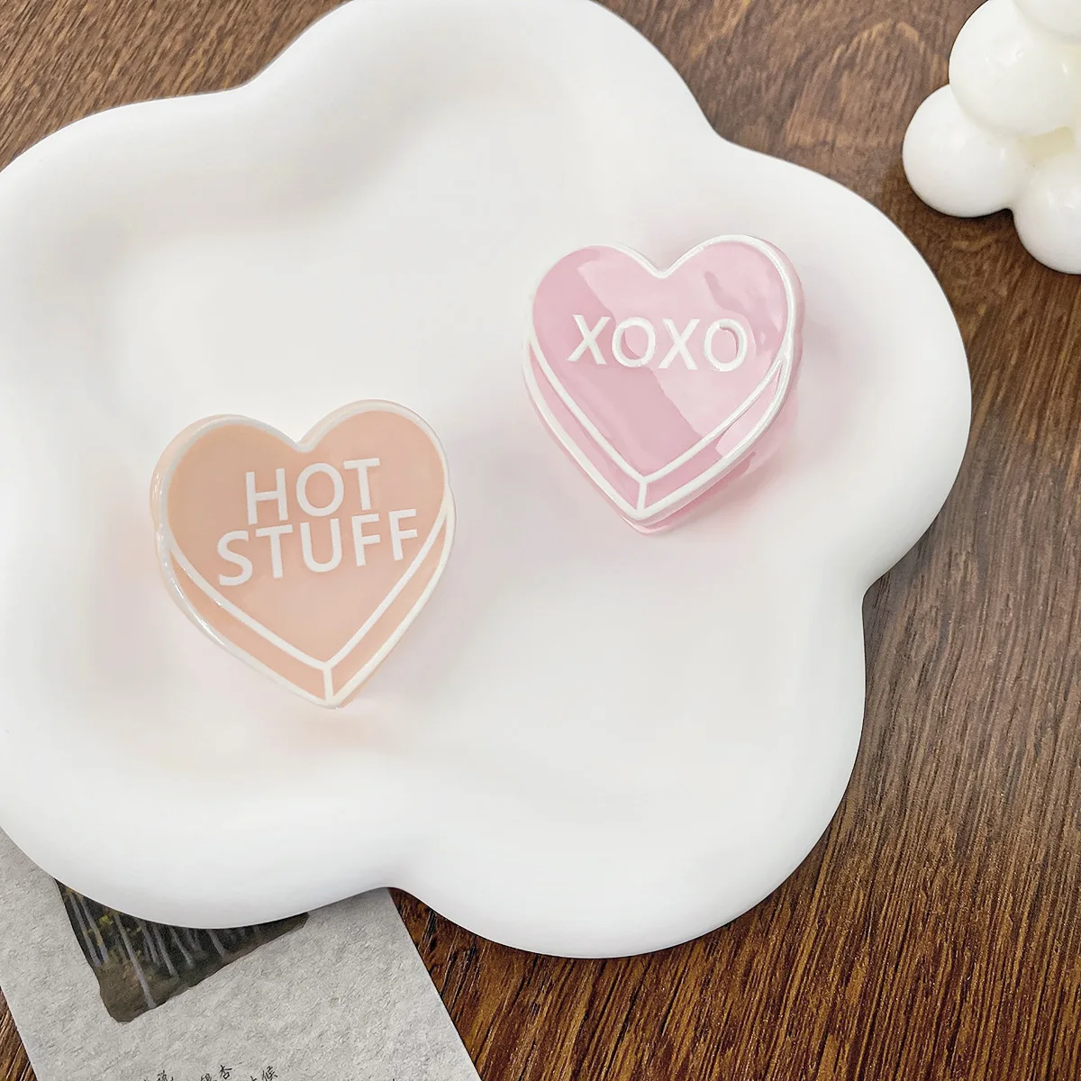 Unique hair clip claw Heart hair claws Letters hair claws Candy hair claws Hair clips for girls Accessories for women