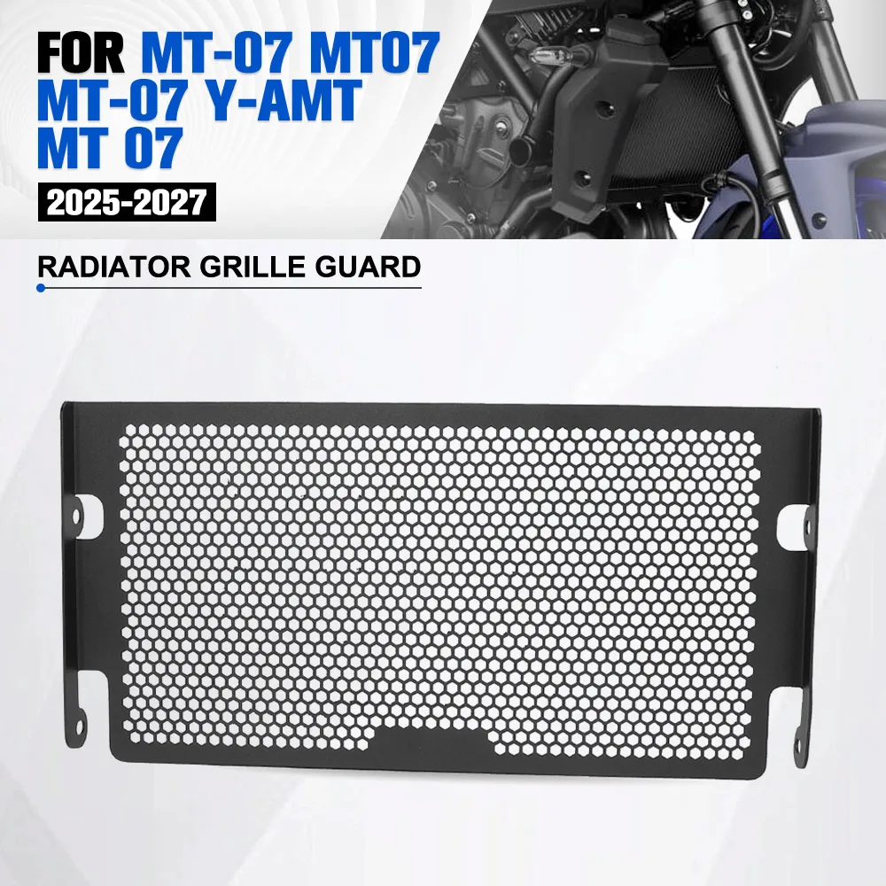 

For Yamaha MT-07 MT07 MT-07 Y-AMT MT 07 2025 2026 2027 Motorcycle Accessories Radiator Guard Protector Grille Cover Protection