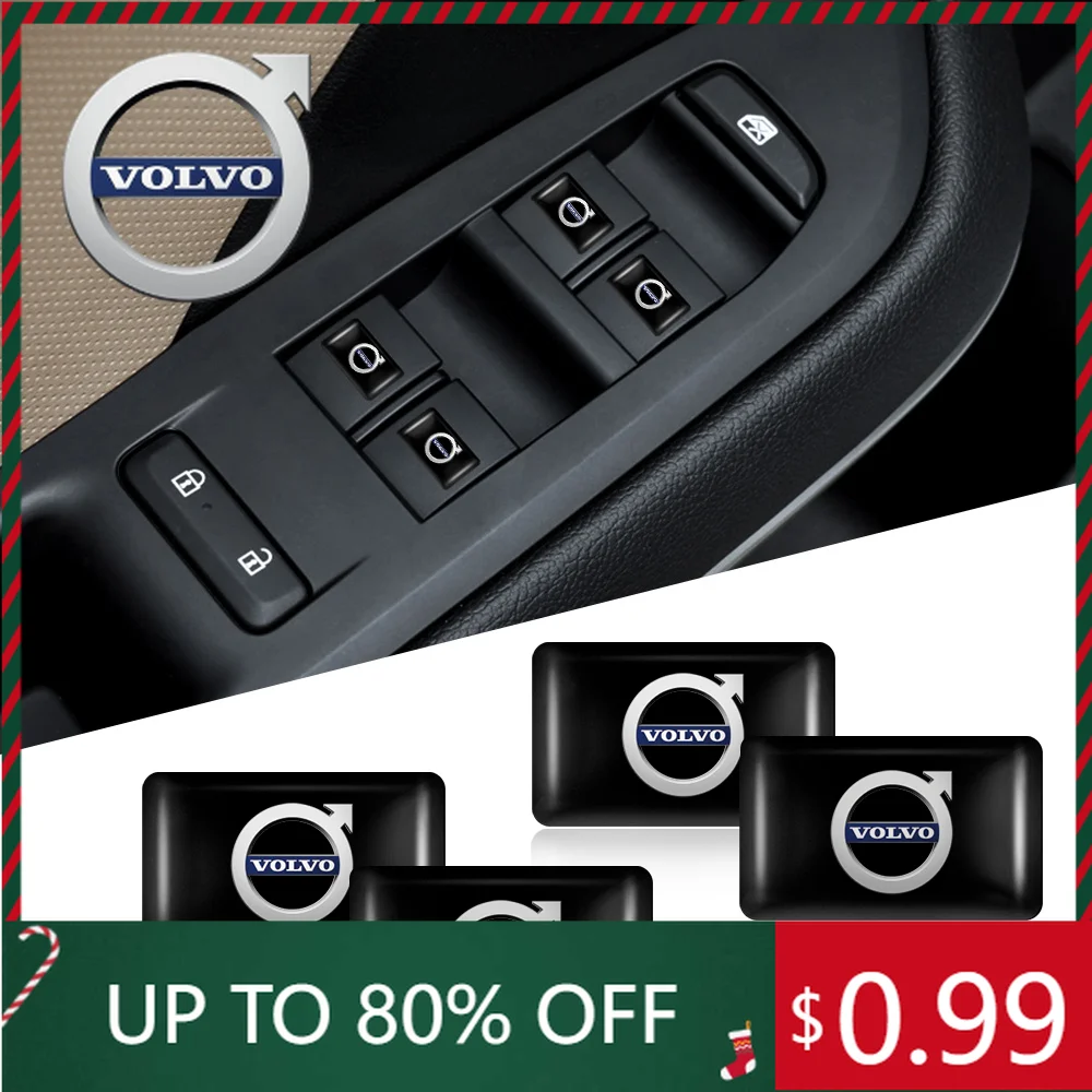 

Эмблемы 10/20/50 шт. автомобильные аксессуары, водостойкая наклейка с эмблемой из эпоксидной смолы для Volvo Rdesign XC90 S60 XC60 V70 S80 S40 V50 V