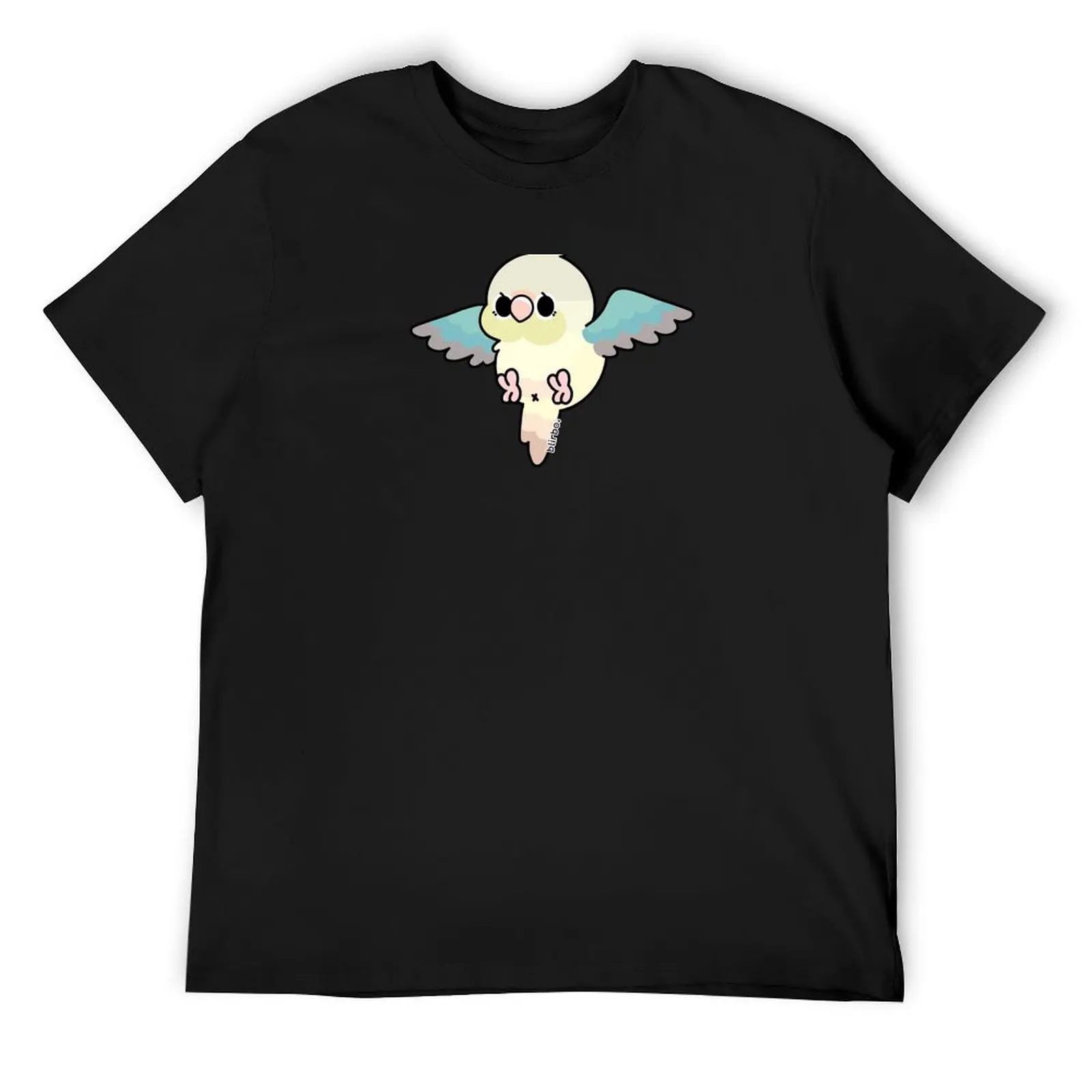 

Flying Conure - футболка с ананасом и бирюзой GCC, футболки большого размера с животным принтом для мальчиков, роскошная одежда для мужчин