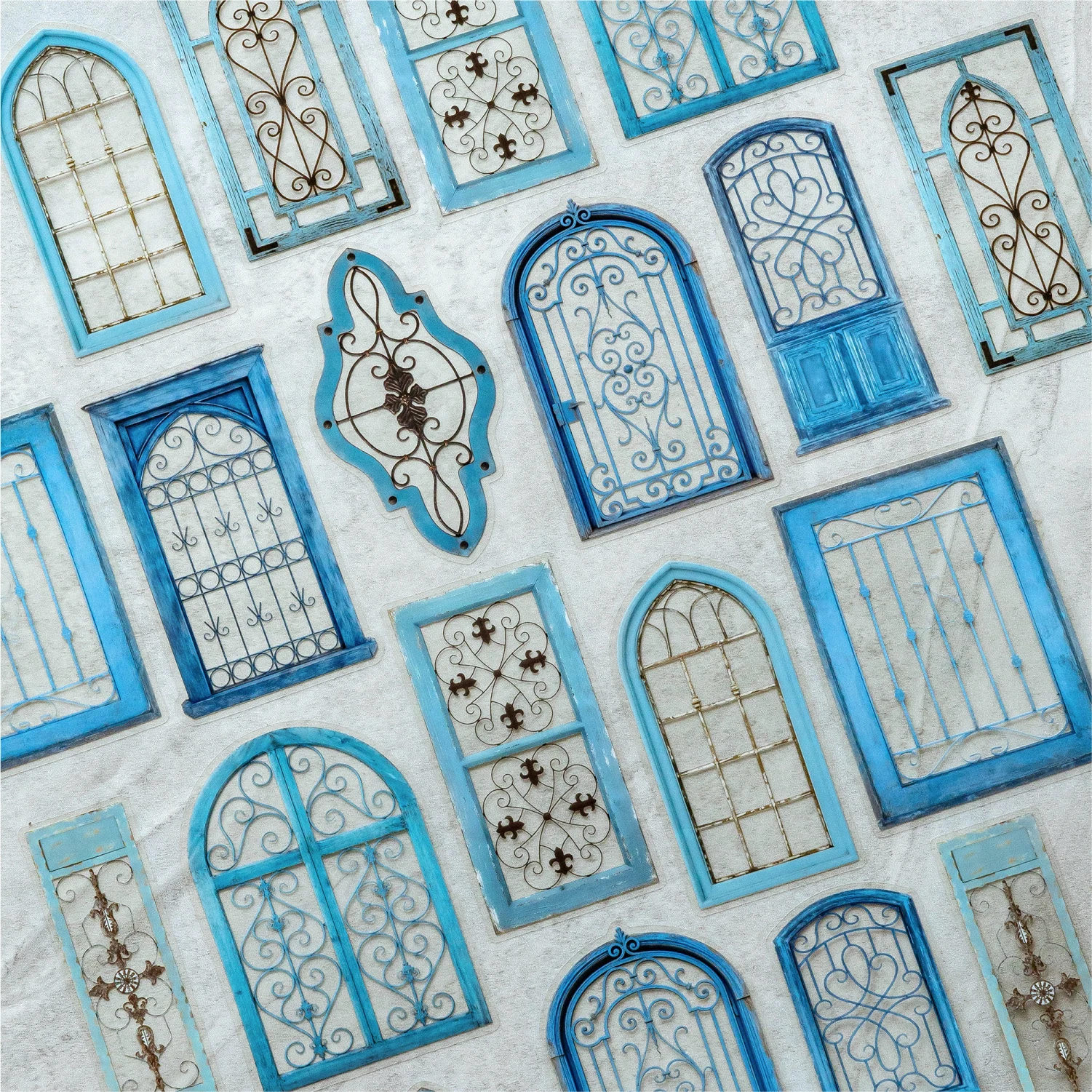 JIANQI 20 autocollants de fenê - Embellishments For Scrapbooking avis et prix