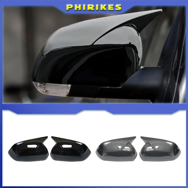 Für Skoda Octavia MK2 A5 2004–2008, glänzend schwarze Seitenspiegel-Abdeckkappe