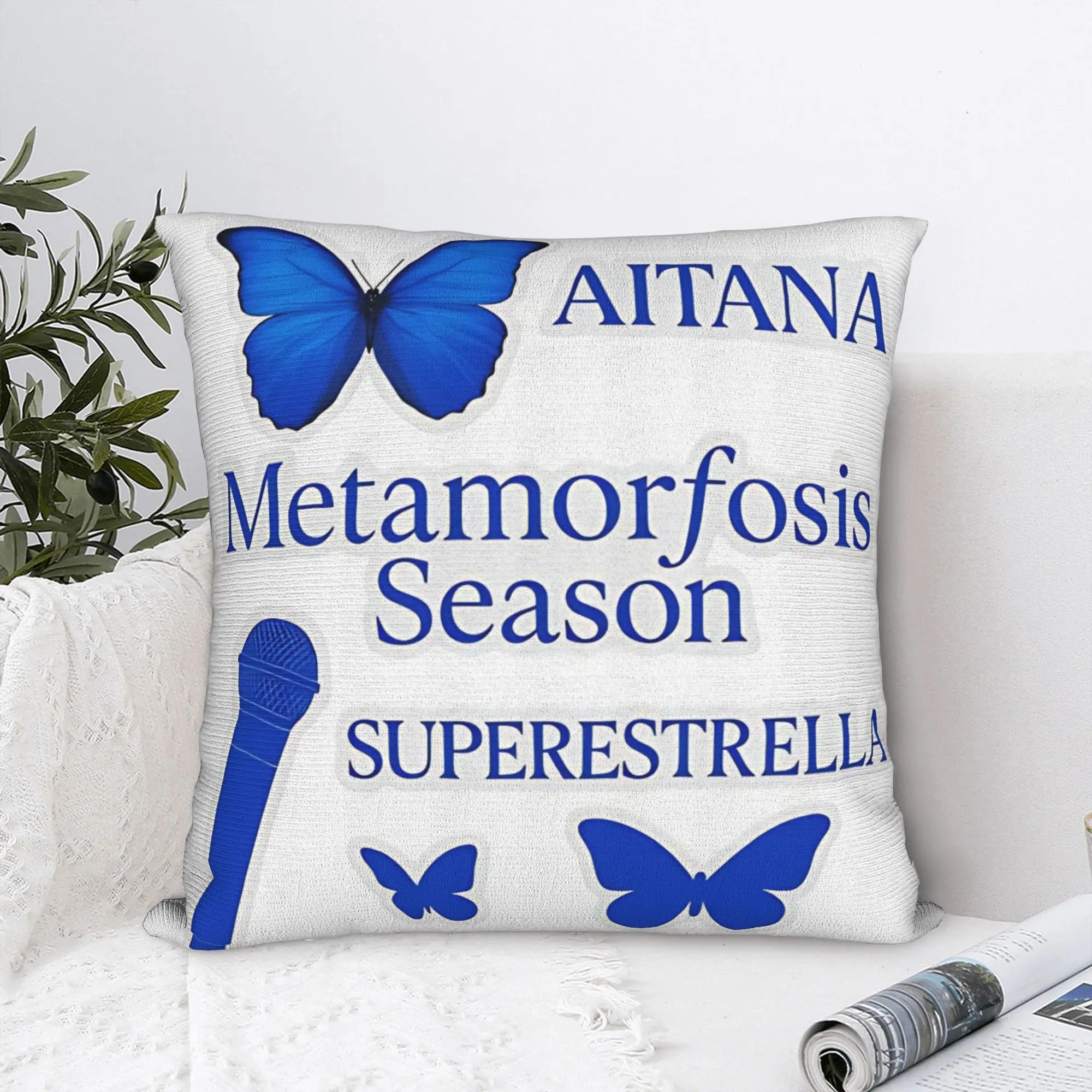 سادات مربعة من البوليستر أريكة Aitana كيس وسادة ديكور رائع غطاء وسادة 40*40 #2