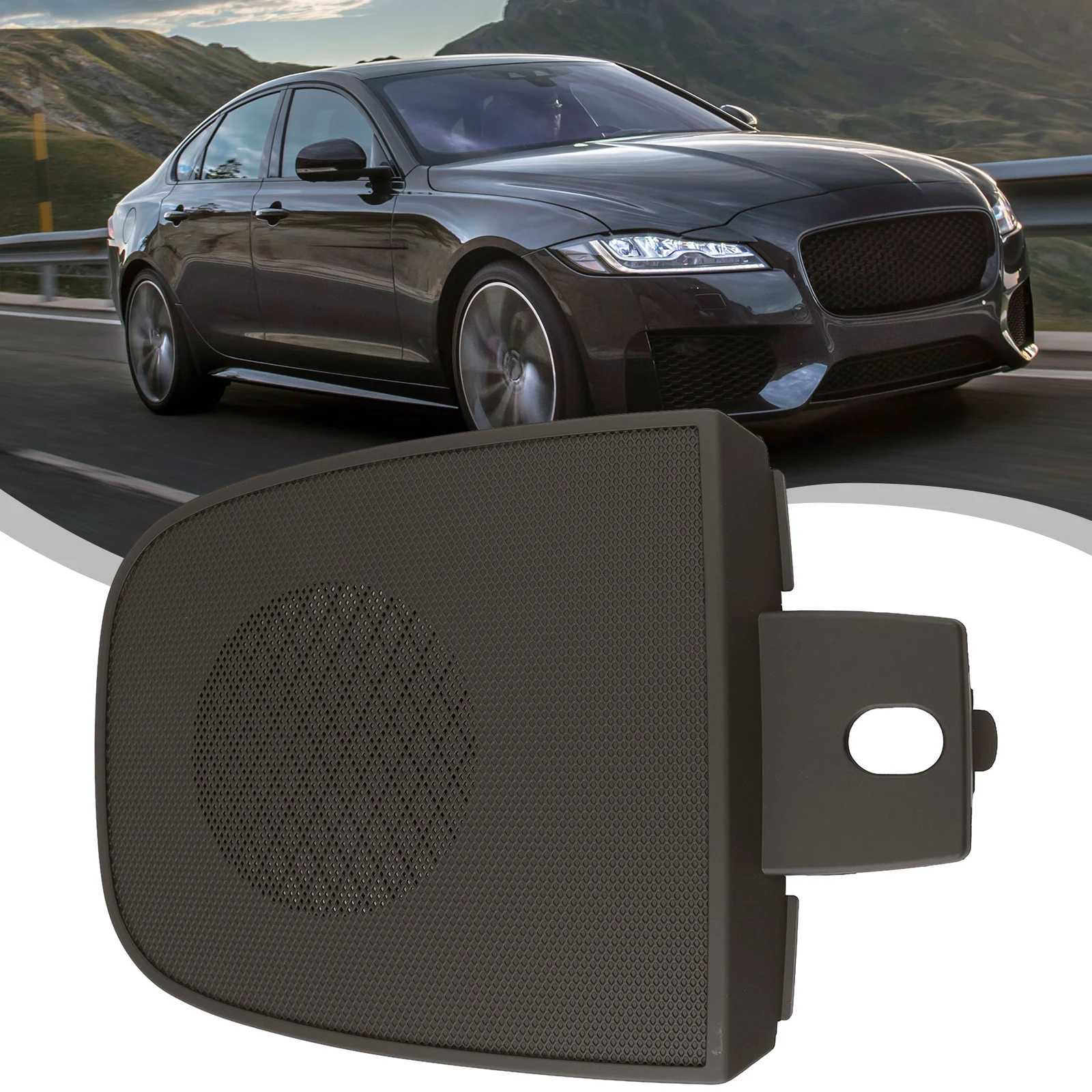 Sophisticated Look Dash Center Speaker Cover in Robust Plastic Compatible with For Jaguar XF Years from 2008 2015