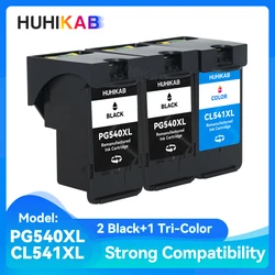 HUHIKAB PG-540XL CL-541XL cartucho de tinta para Canon PG 540 CL 541 XL Pixma MG2150 MG2250 MG3650 MG3250 TS5150 MX375 MX435 MX515