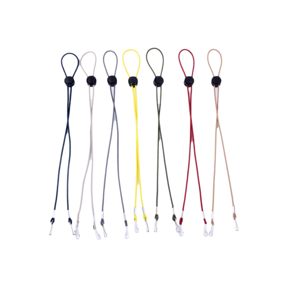 5 Pcs Quality Anti-drop Windproof Hat Strap Removable Elastic Hat Chin Cord Straps Adjustable Hat Retainer Women