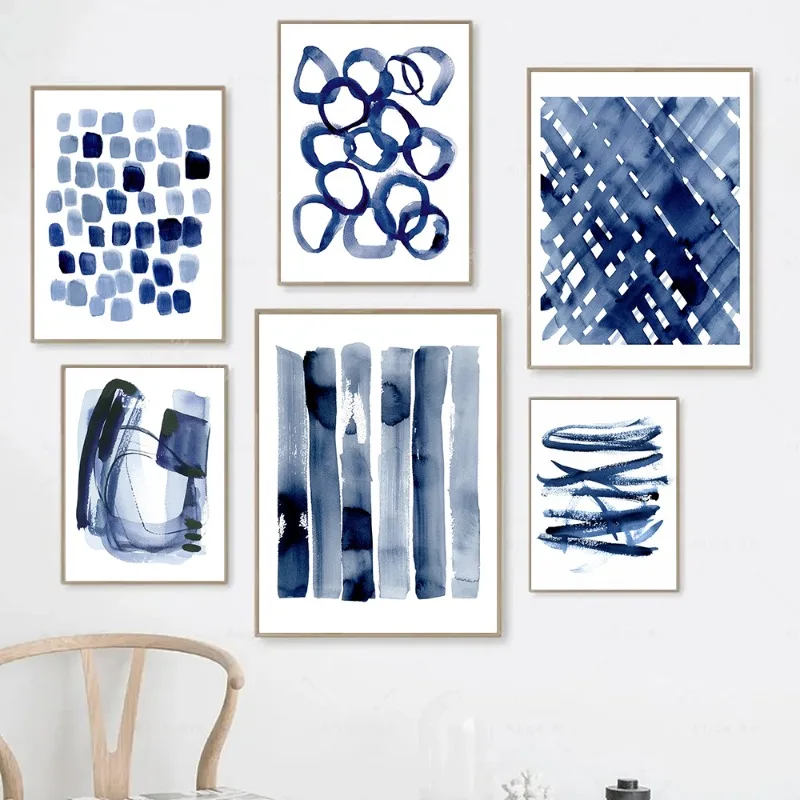 Tranquil Blue Abstr… - image