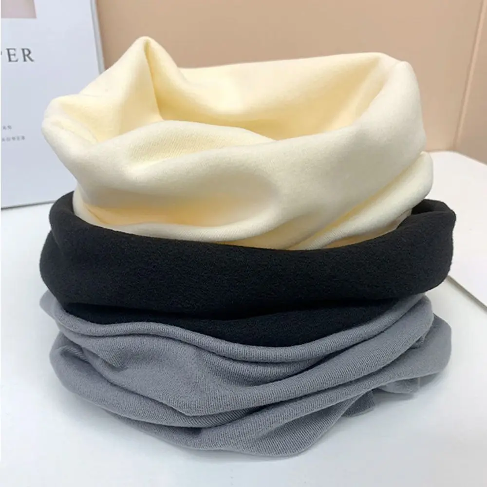 Samt-Halswärmer für den Außenbereich, verdicktes Futter, weicher Sportschal, winddicht, warm halten, Gesichtsmaske, Skaten, Laufen