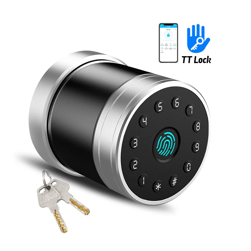 

Cerradura Inteligente Electronic Lock Smart Fechadura Digital TTlock Fingerprint Combination Code Door Lock