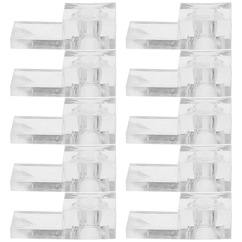 

25 set 25 Sets Glass Clip Fixing Accessories Mirror Mounting Hardware Wardrobe Door Hangers Wall Clips Glass Retainer Thick