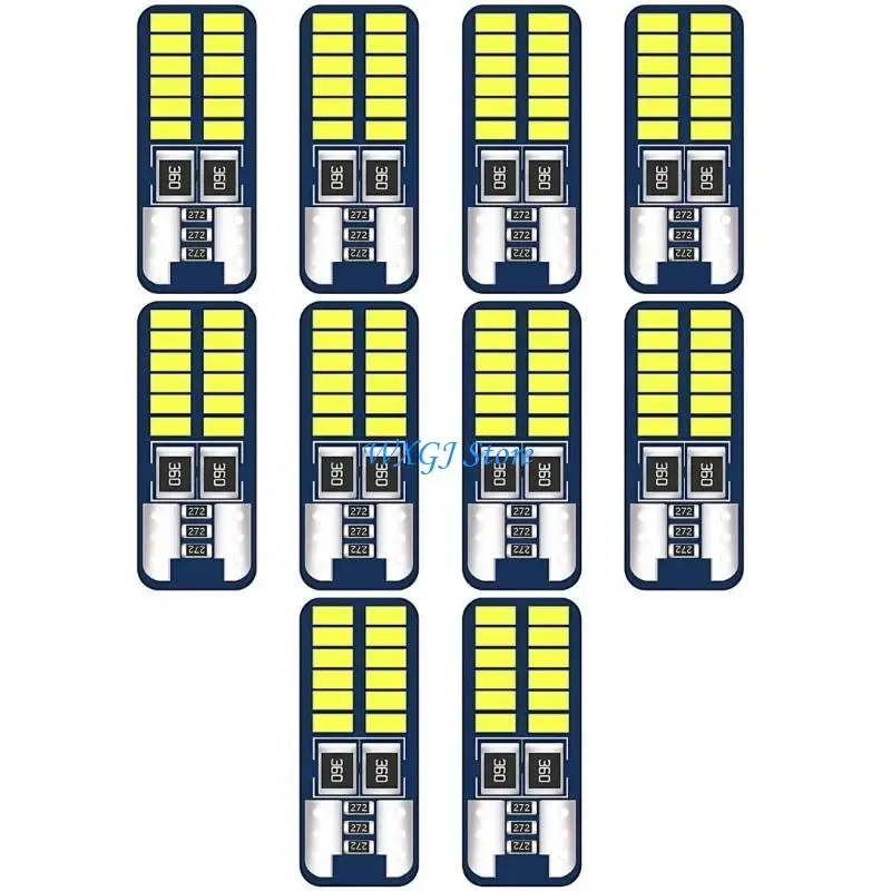 37JE Plug & Play T10 LED Position Bulbs Clear Visibility Offer Quick Installation