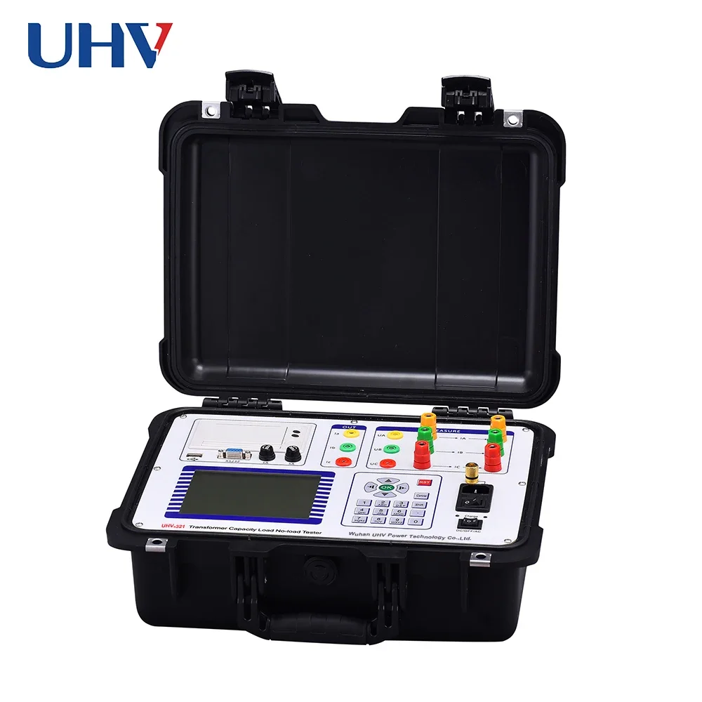 B UHV-321 Short Circuit Impedance Test No Load Test Transformer Capacity Tester Core Loss Tester