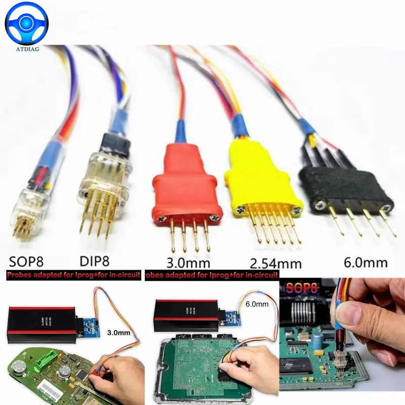 2022 New arrived Without Soldering Pins Probe Adapters Works ECU For Xprog/iProg in-circuit ECU with fast shipping