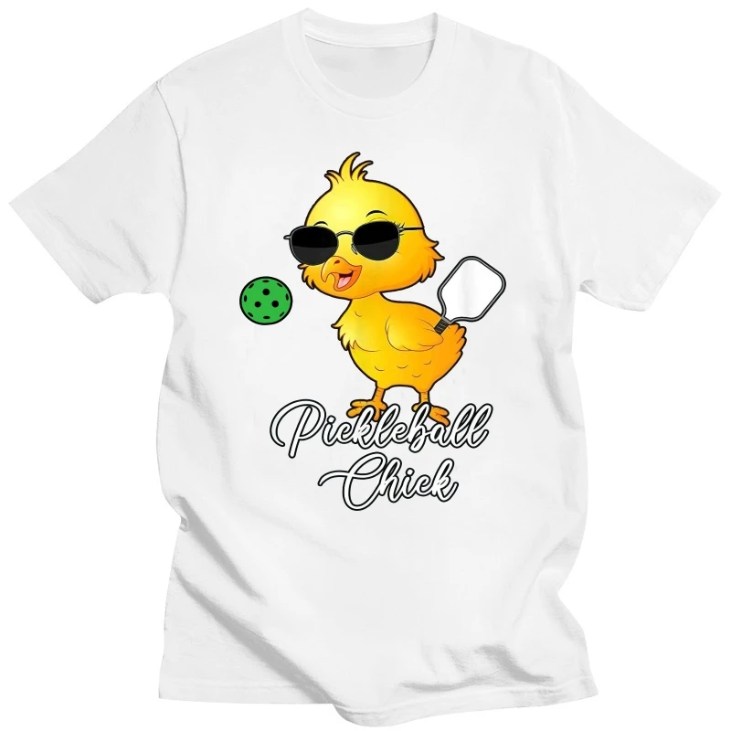 Pickleball Chick Funny T Shirts Graphic Cotton Streetwear Short Sleeve Birthday Gifts Summer Style T-shirt Mens Clothing