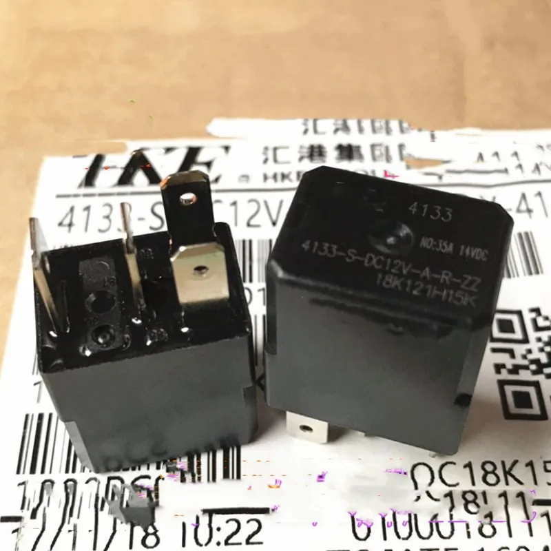 2pcs Automotive Relay 4133-S-DC12V-A-R-ZZ 35A 4-pin 12V