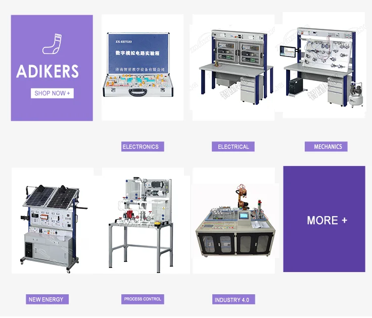 AZ-741 Didactic Renewable New Energy Training Equipment Teaching System Fuel Cell Trainer Education Lab Kits