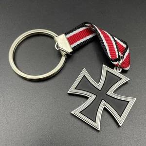 Lencana Jerman Gantungan Kunci Salib Besi dengan Gantungan Kunci Medali Peringatan Dekoratif 6 salib besi penjualan terbaik 1939 - №