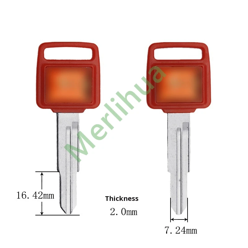 Honda motorcycle key, suitable for: Honda DIO turtle 24/27/28/34/35/52/53/54 ZX50 motorcycle key embryo