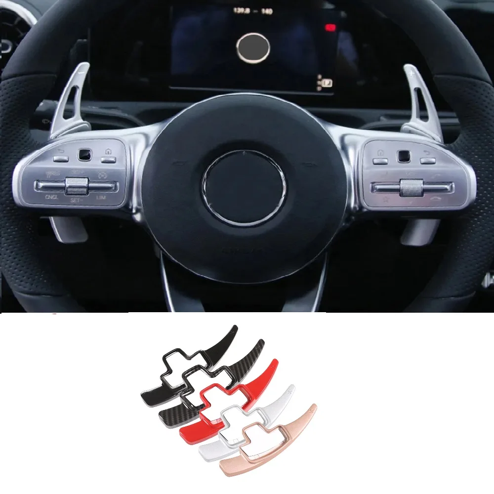 Car Wheel Paddle Shifter ABS Steering For Mercedes Benz A B E GLA GLK GL SLK R ML Class W176 W246 W212 X204 X166 Accessories