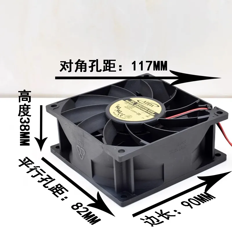 Ventilador de refrigeración ADDA original, nuevo, AD0924HB-F99DS 9038, 9CM, 24V, 0.55A, convertidor de frecuencia