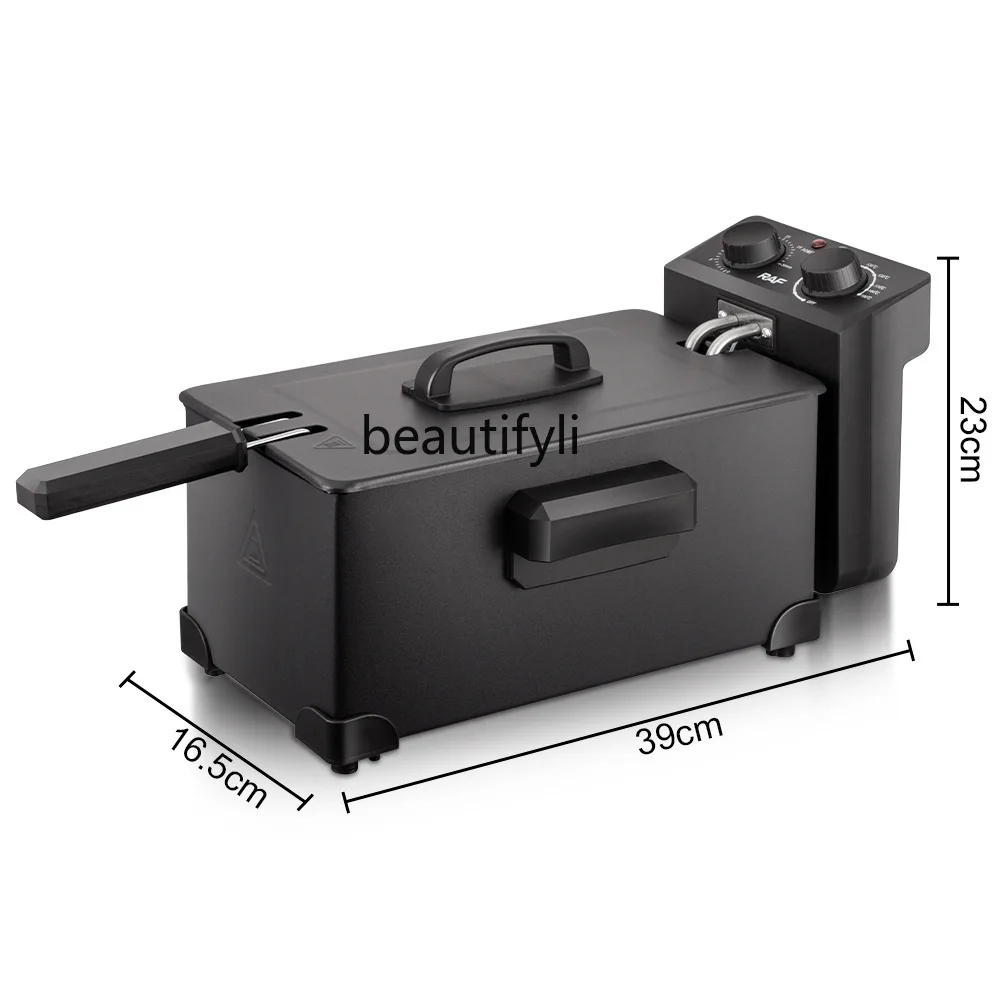 Fryer Household Small Electric Fryer Electric   Commercial Fritters French Fry Machine Stall Fryer