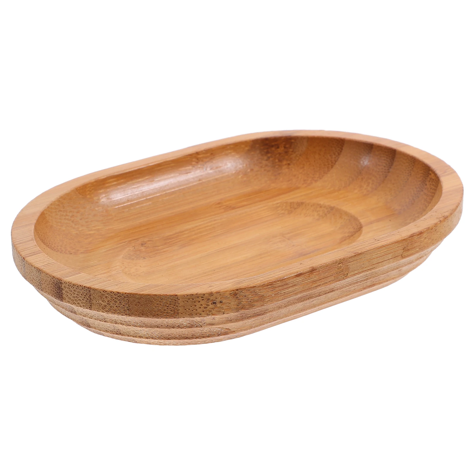 

1pc Bamboo Soap Rack Dish Holder Tray Pad Bathroom Travel Bathtub Draining Shower Platter Rustic Bamboo Soap Dish Holder