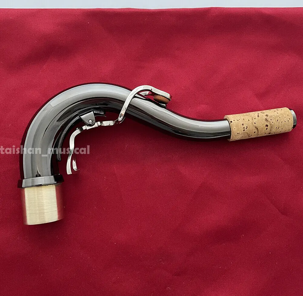 

Black nickel Silver Neck For C Melody Saxophone Curved NECKS Size 24.00 mm