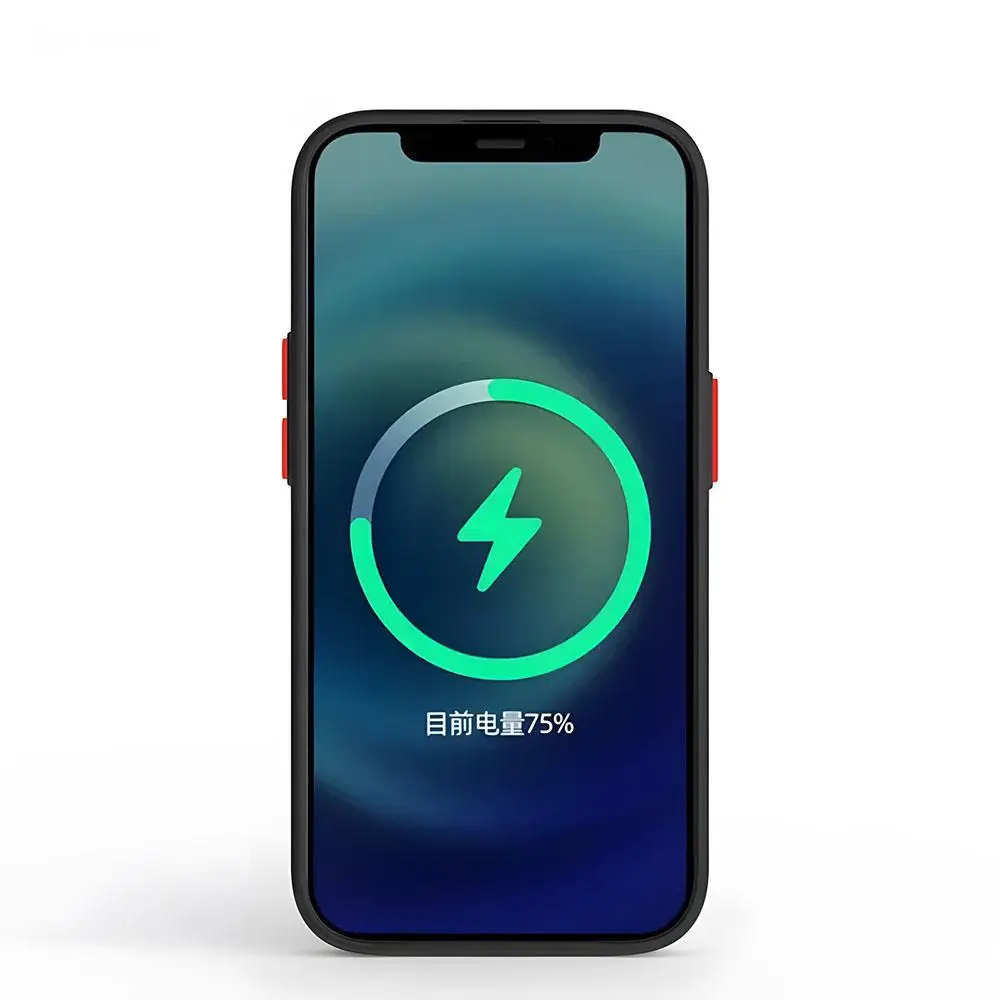 Fashion Red B-bulleS Logo Phone Case Magnetic Matte Translucent For IPhone 16 15 14 13 12 11 Pro Max For Magsafe Wireless Chargi - náhled 3