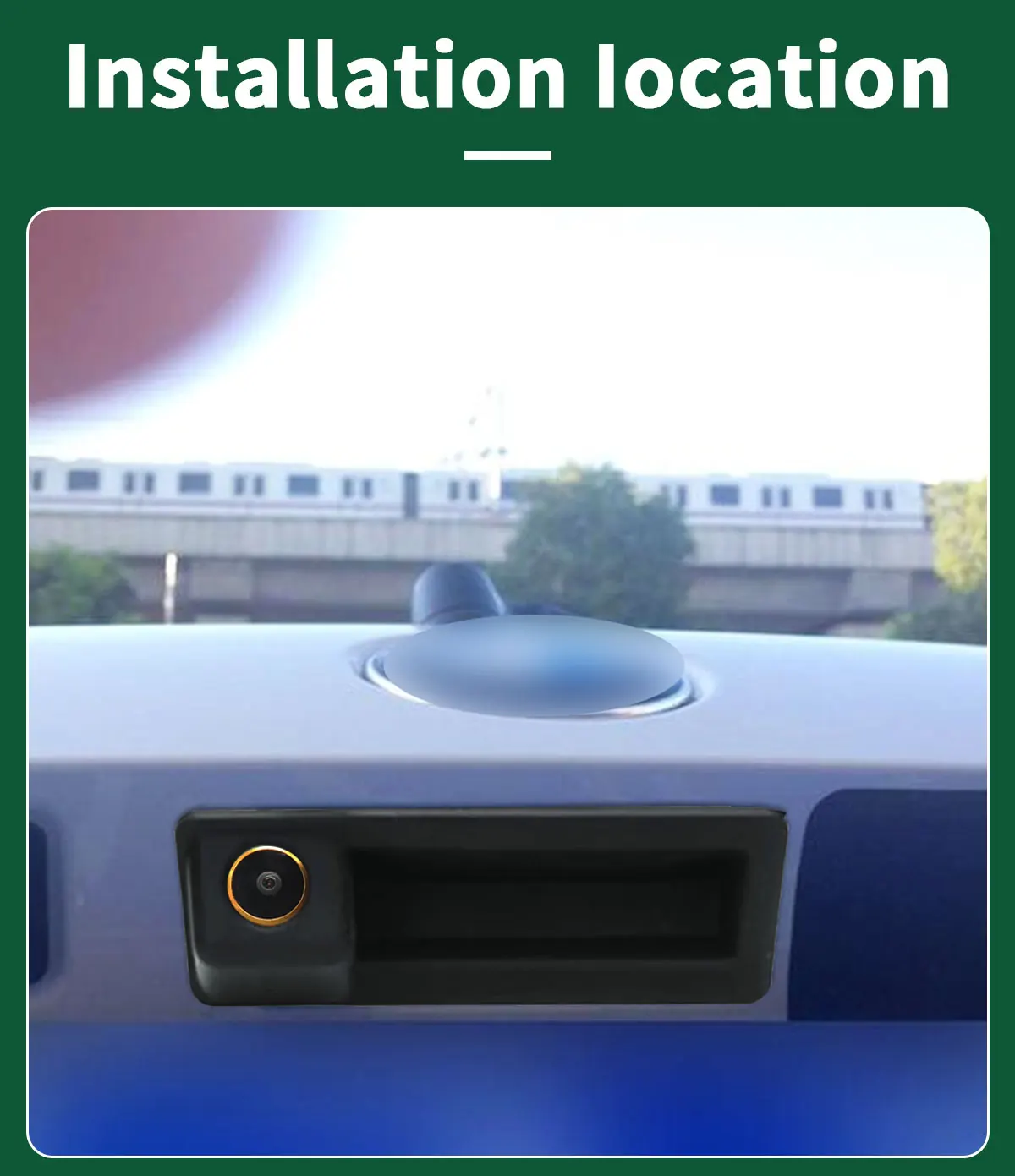 AHD 1080P Wasserdichte Auto Rückansicht Reverse Kamera Für BMW E60 E39 E90 E82 E61 X1 E84 X5 E70 E92 3/5 Serie E88 E93 X6 – Detail 9