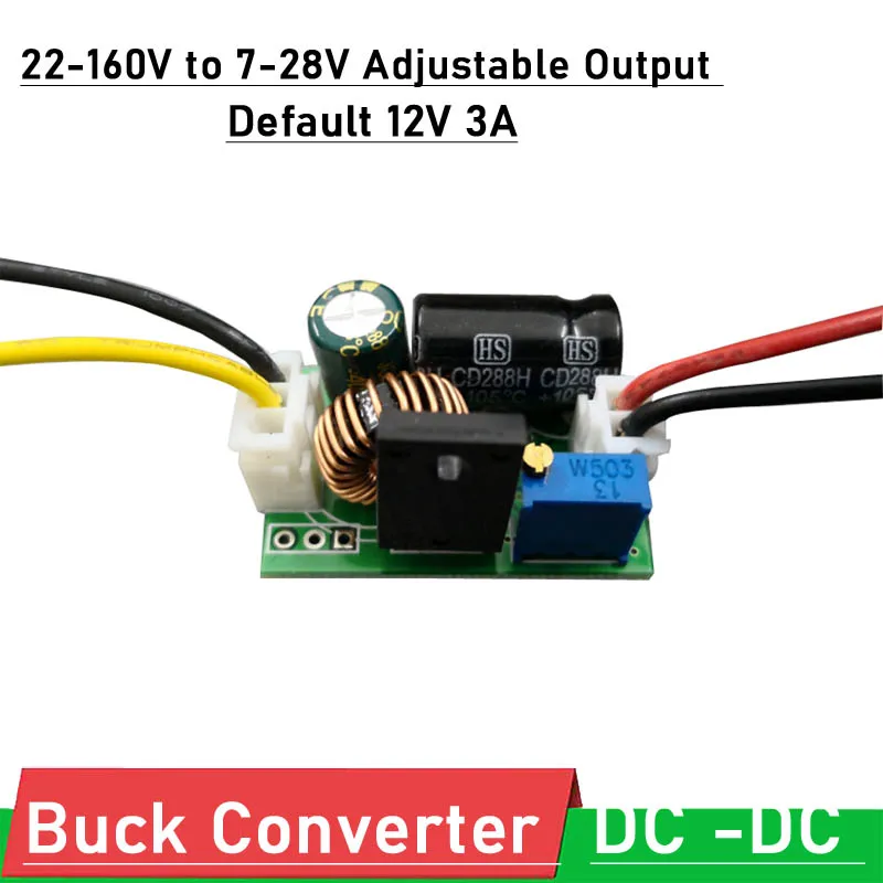 dc-8v-160v-a-12v-3a-5v-9v-15v-19v-24v-buck-tensao-regulada-modulo-de-alimentacao-96v-84v-72v-60v-48v-36v-conversor-de-bateria