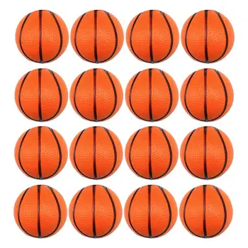 Mini pelota de baloncesto suave para niños, juguetes antiestrés para aliviar el estrés, pelota de goma de espuma suave para apretar, 6-30 piezas